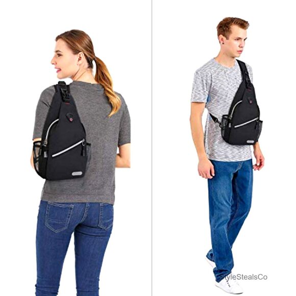 Mini Sling Backpack Daypack for Hiking Travel Outdoor Sports Casual Use